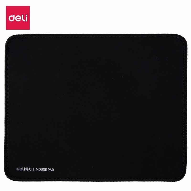 得力(deli)鼠标垫橡胶材质鼠标垫 得力办公用品多用 加厚33188(25*20cm)